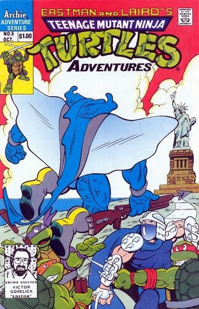 Teenage Mutant Ninja Turtles Adventures #5 Comic