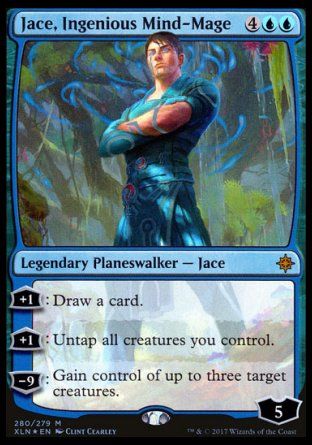 Jace, Ingenious Mind-Mage (Ixalan) Trading Card