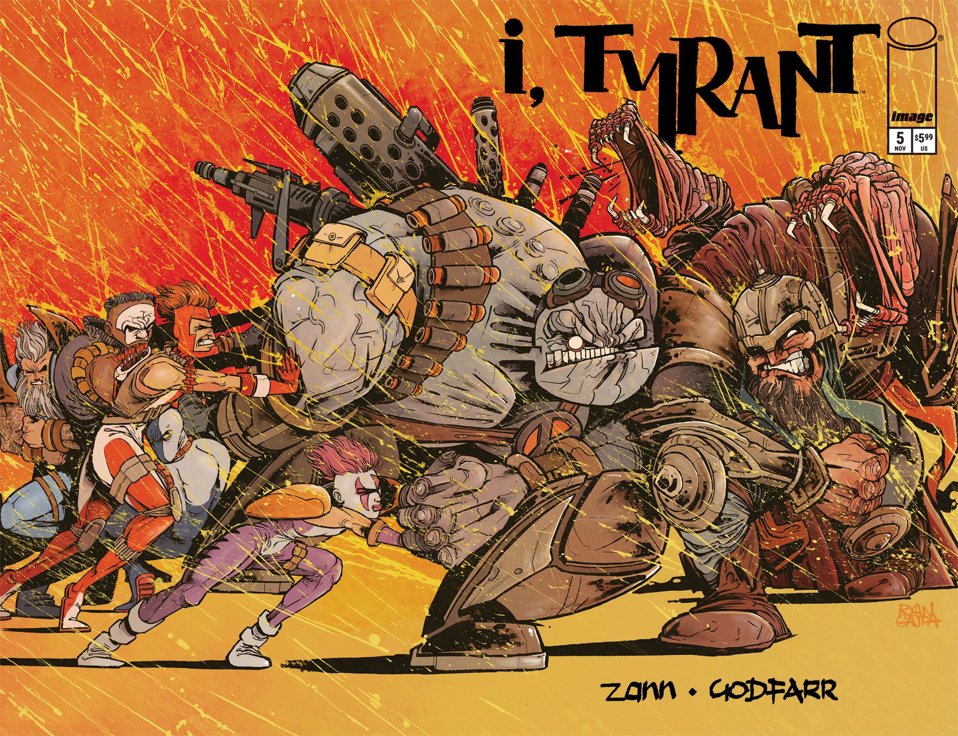 I Tyrant #5 (Cvr F Ryan Gajda Youngblood Team Up Variant) Comic