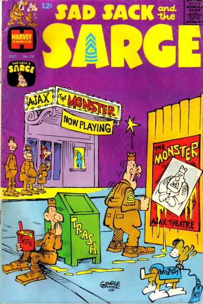 Sad Sack And The Sarge #70 Comic