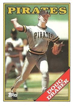 Doug Drabek - Pittsburgh Pirates (MLB Baseball Card) 1989 Topps