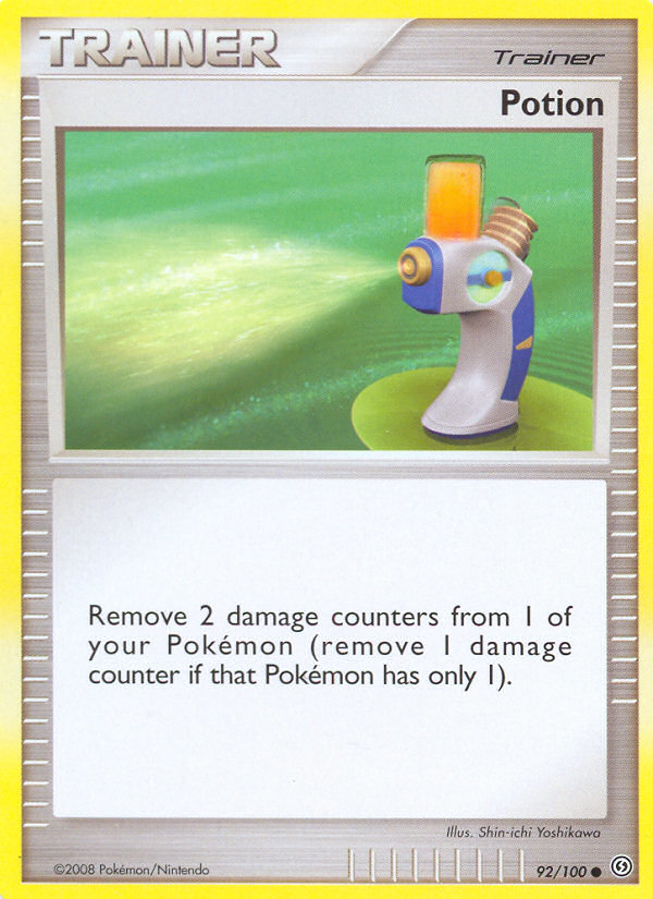 Potion (Trainer: Item) (92/100) - Stormfront Pokémon Card