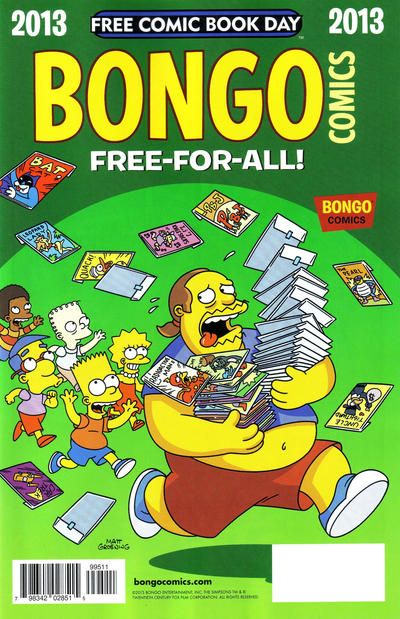 Bongo Comics Free-For-All #2013 Comic