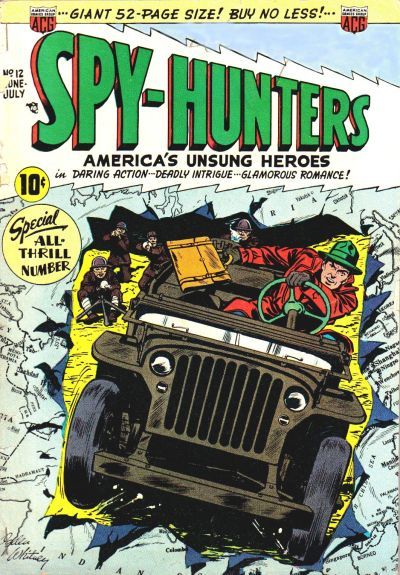 Spy-Hunters #12 Comic