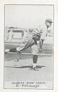 Babe Adams 1921-23 National Caramel (E220) Baseball Sports Card