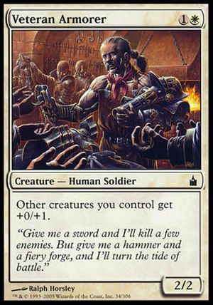 Veteran Armorer (Ravnica: City of Guilds)