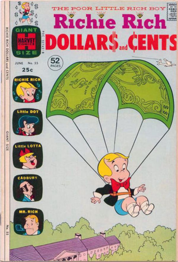 Richie Rich Dollars and Cents #55