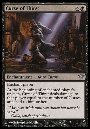 Curse of Thirst (Dark Ascension) Trading Card