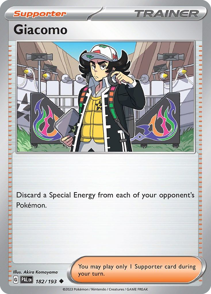 Giacomo (182/193) - Paldea Evolved Pokémon Card