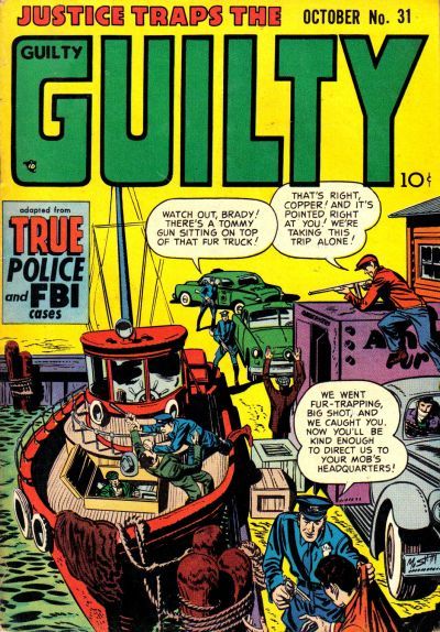 Justice Traps the Guilty #31 Comic