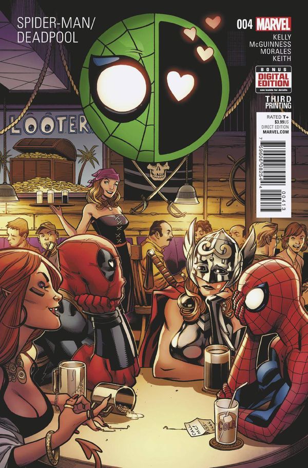 Spider-man Deadpool #4 (3rd Printing)