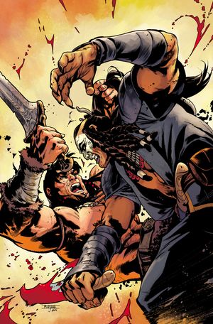 Conan: The Barbarian #31 (Cvr E Mahmud Asrar Virgin Variant)