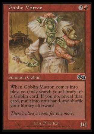 Goblin Matron (Urza's Saga) Trading Card