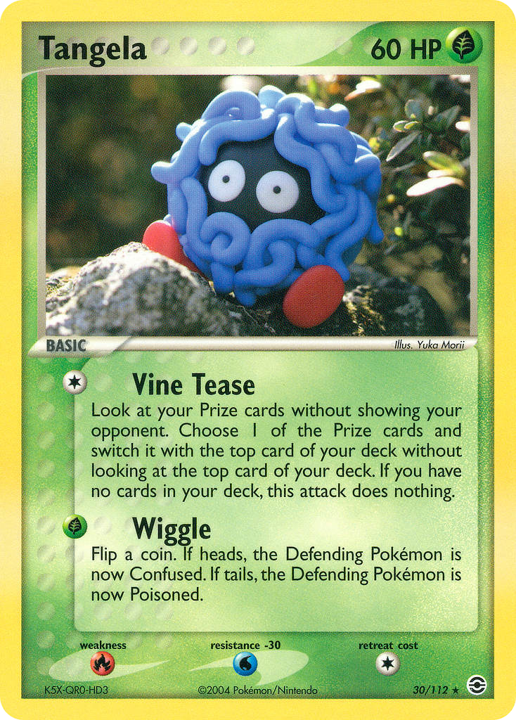 Tangela (30/112) - FireRed & LeafGreen Pokémon Card