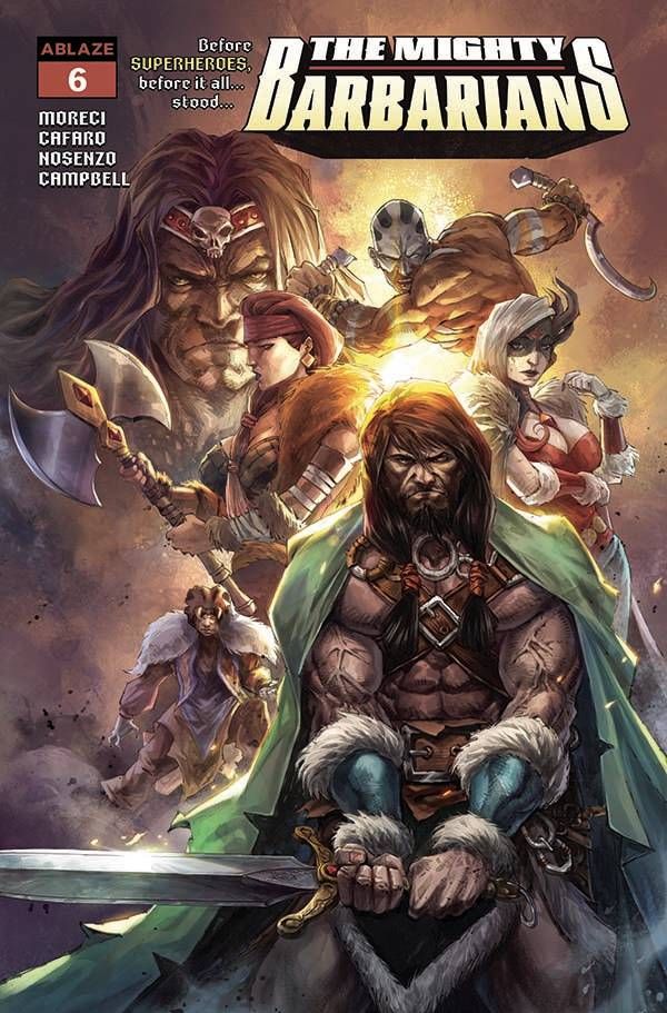 The Mighty Barbarians #6 Comic