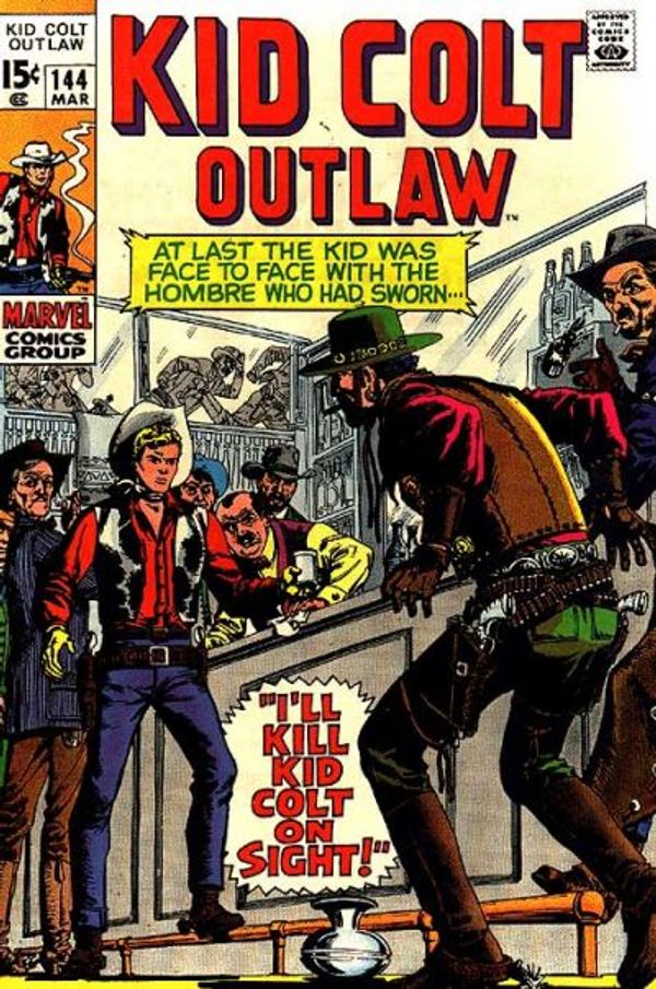 Kid Colt Outlaw #144