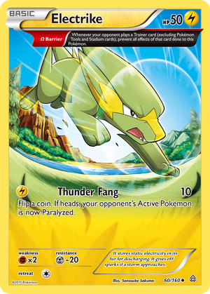 Electrike (60/160) - Primal Clash (Reverse Holo)