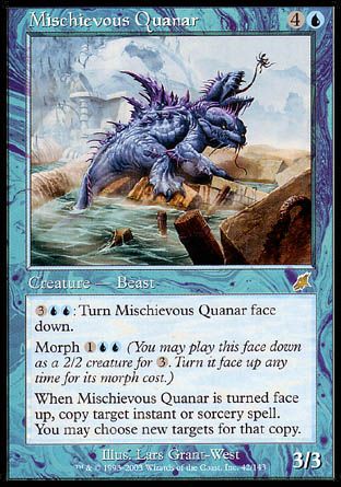 Mischievous Quanar (Scourge) Trading Card