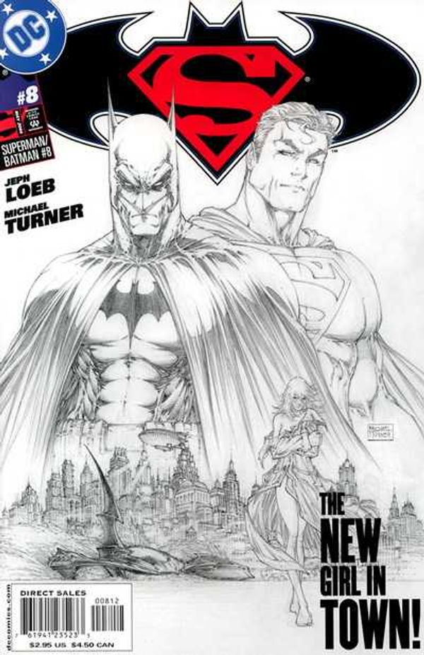 Superman / Batman #8 (sketch cover)