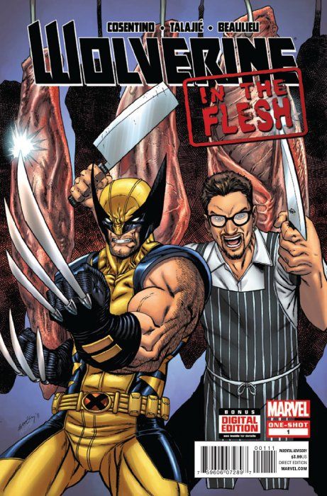 Wolverine in the Flesh Comic