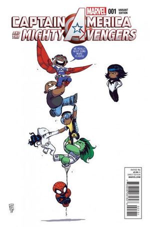 Captain America and the Mighty Avengers #1 (Young Variant)