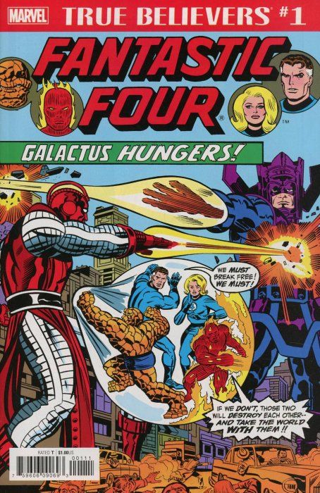 True Believers: Fantastic Four - Galactus Hungers #1 Comic