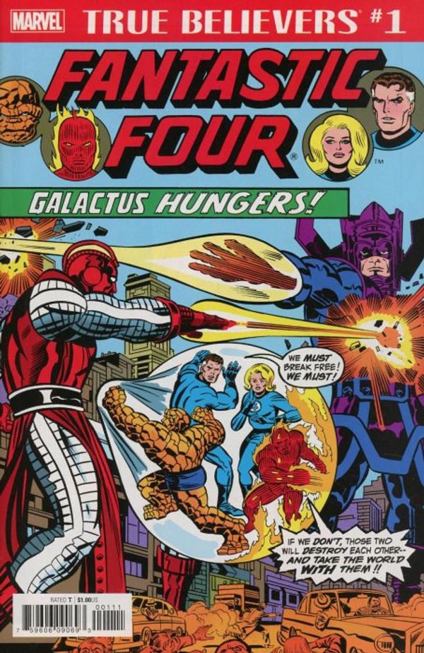 True Believers: Fantastic Four - Galactus Hungers #1