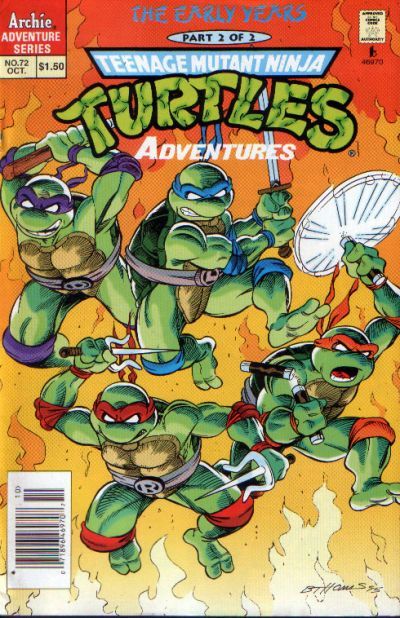Teenage Mutant Ninja Turtles Adventures #72 Comic