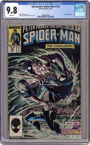 SPECTACULAR SPIDER-MAN #127 Marvel Comics 1987 VF 