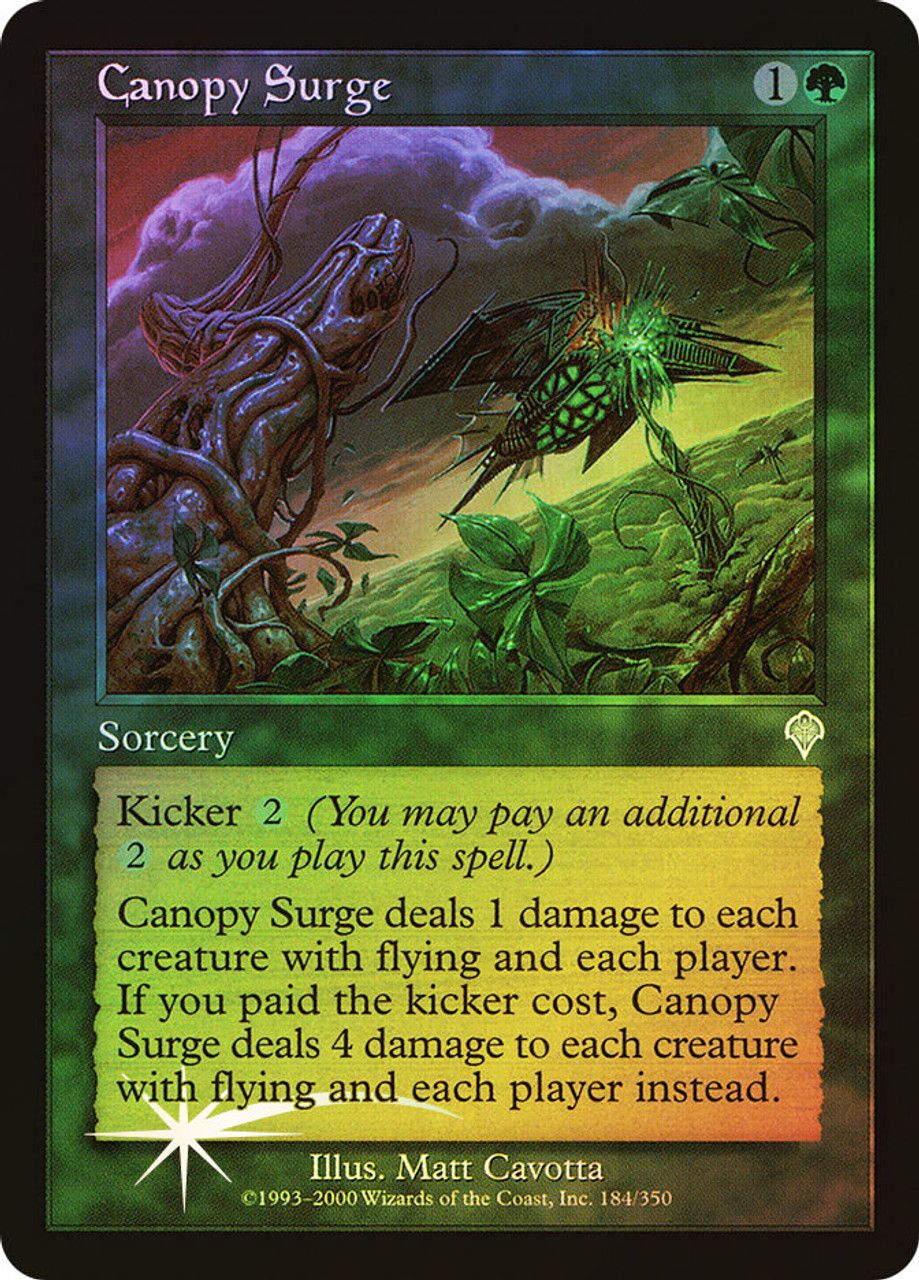 Canopy Surge (Invasion - Foil) Trading Card