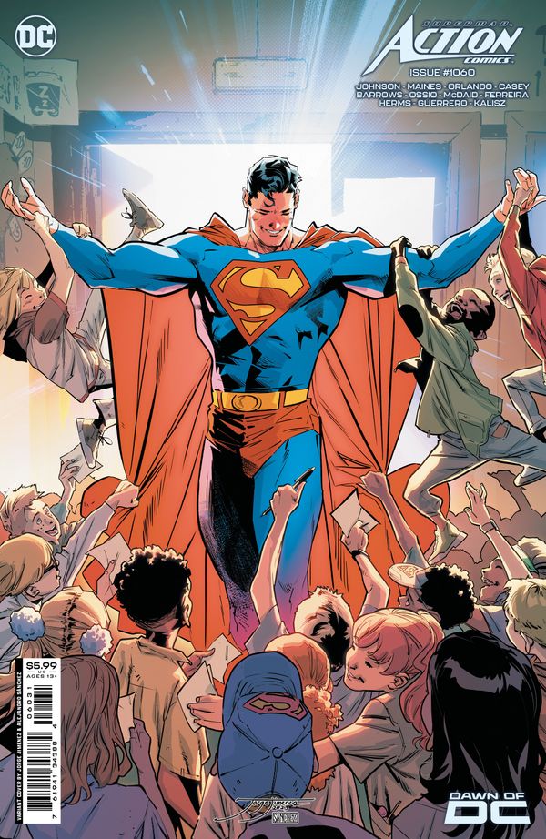 Action Comics #1060 (Cvr C Jorge Jimenez Card Stock Variant (titans ...