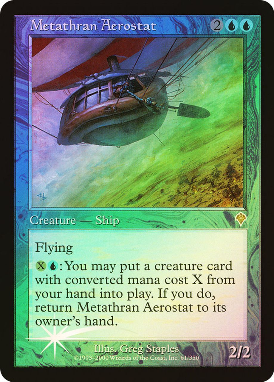 Metathran Aerostat (Invasion - Foil) Trading Card