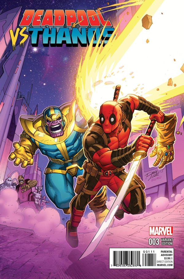 Deadpool Vs Thanos #3 (Lim Variant)