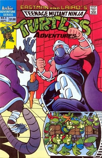 Teenage Mutant Ninja Turtles Adventures #4 Comic