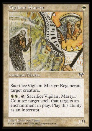 Vigilant Martyr (Mirage) Trading Card