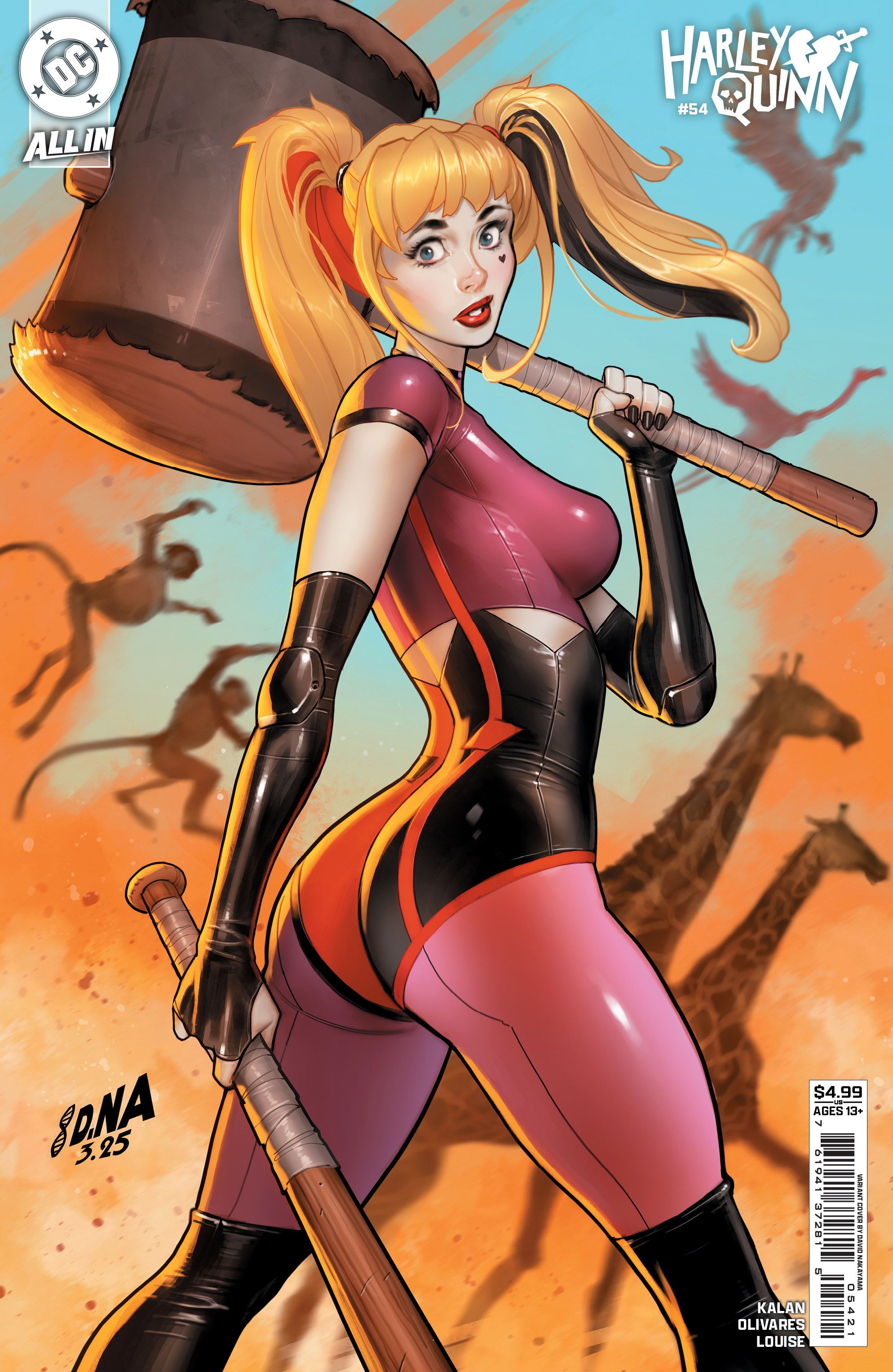 Harley Quinn #54 (Cvr B David Nakayama Card Stock Variant) Comic