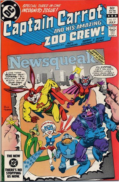 Captain Carrot and His Amazing Zoo Crew #17 Comic