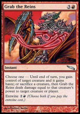 Grab the Reins (Mirrodin) Trading Card