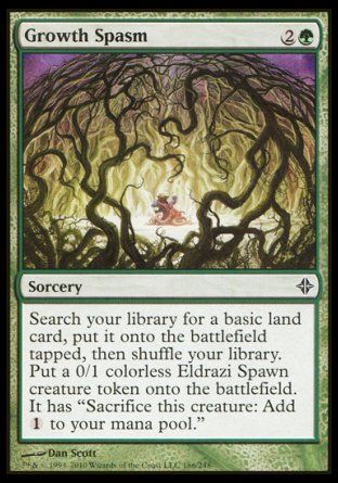 Growth Spasm (Rise of the Eldrazi) Trading Card