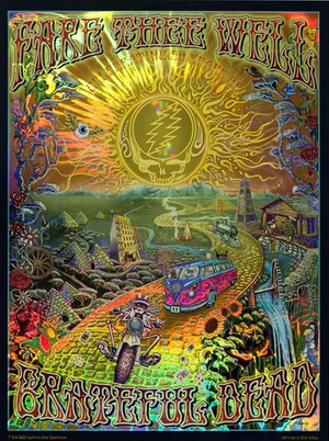 Fare Thee Well: Celebrating 50 Years of the Grateful Dead Holographic Foil 2015