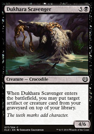 Dukhara Scavenger (Kaladesh) Trading Card