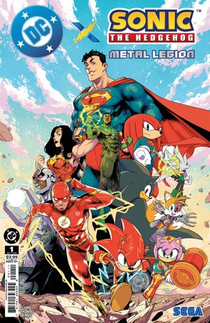 DC X Sonic The Hedgehog The Metal Legion #1