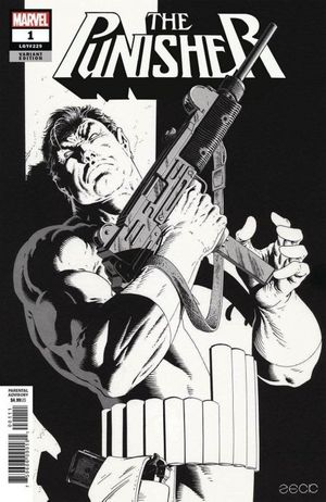 Punisher #1 (Zeck Remastered B & W Variant)