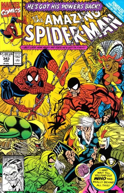 Amazing Spider-Man #343 Comic