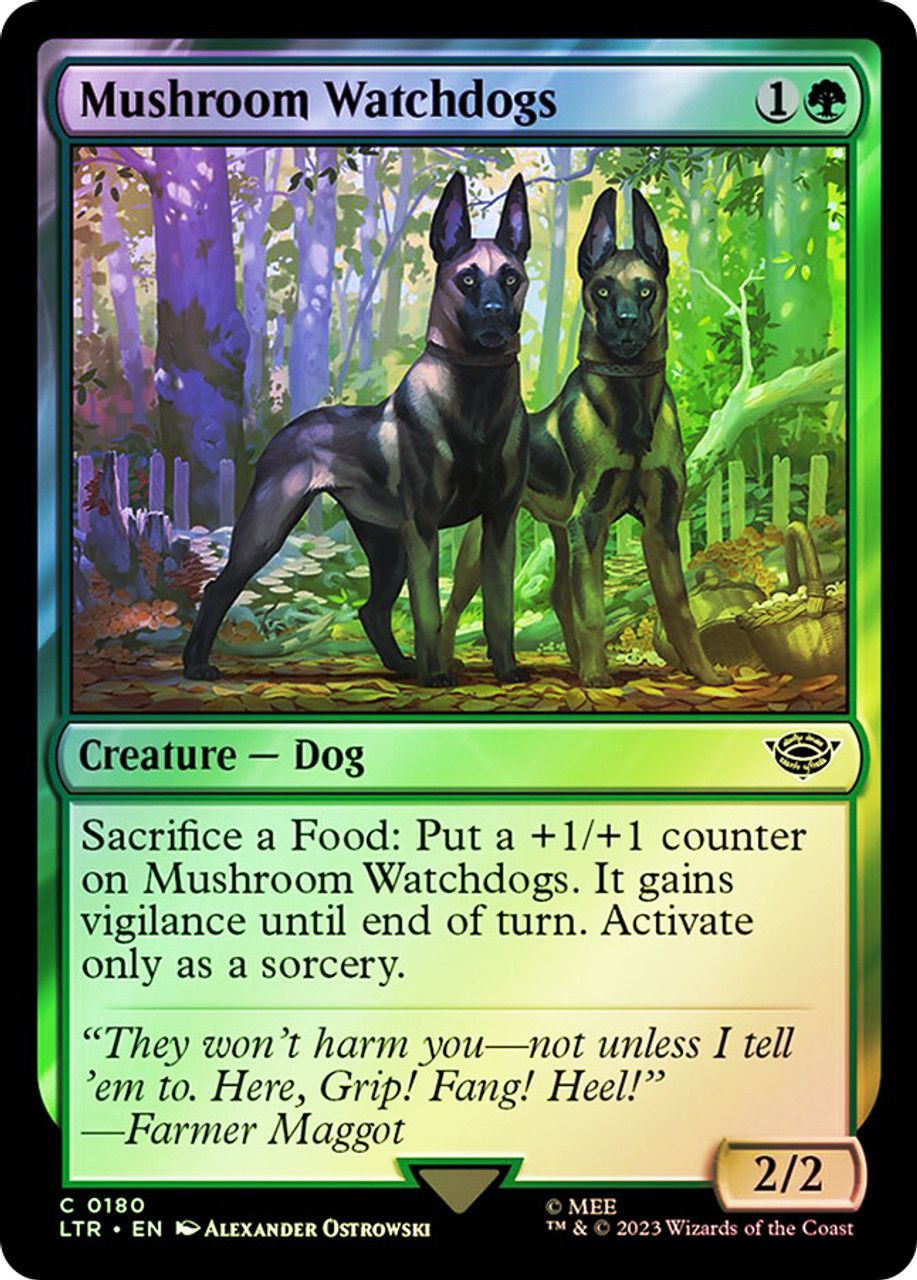 Mushroom Watchdogs (The Lord of the Rings - Foil) Trading Card