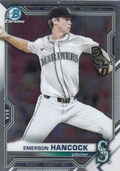 Emerson Hancock 2021 Bowman Chrome - Prospects Baseball #BCP-233 Sports Card