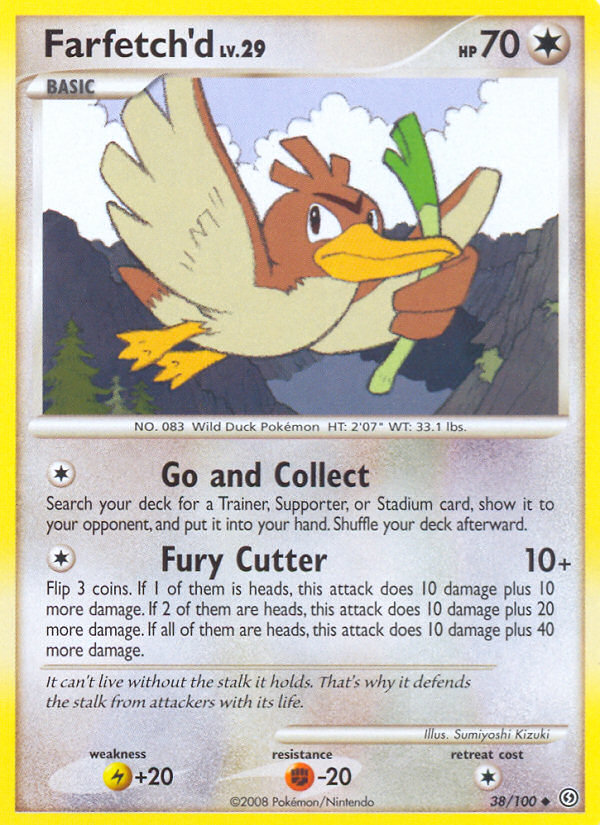 Farfetch'd (38/100) - Stormfront Pokémon Card