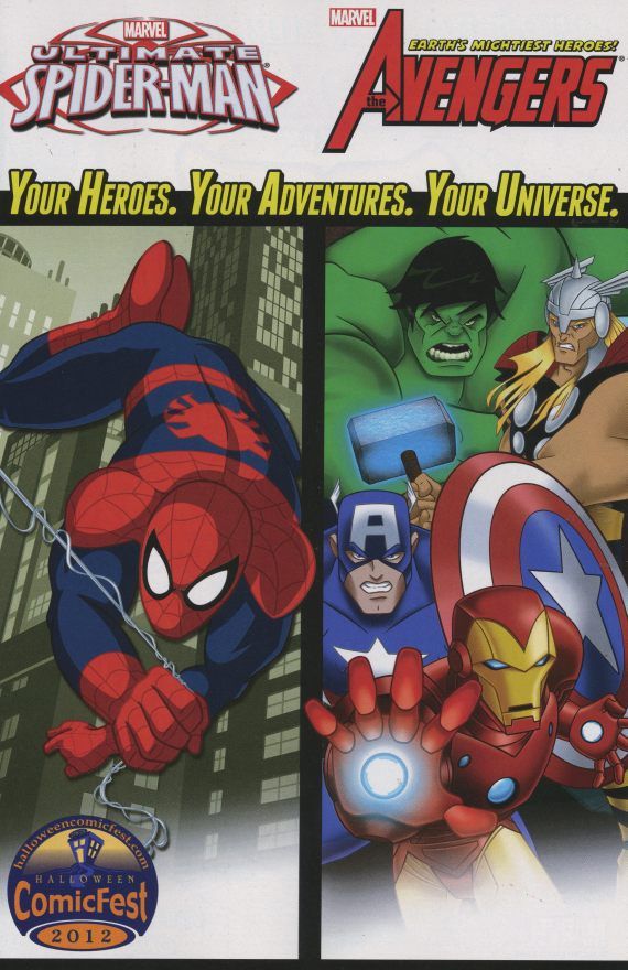 Marvel Universe Avengers and Ultimate Spider-Man #nn Comic
