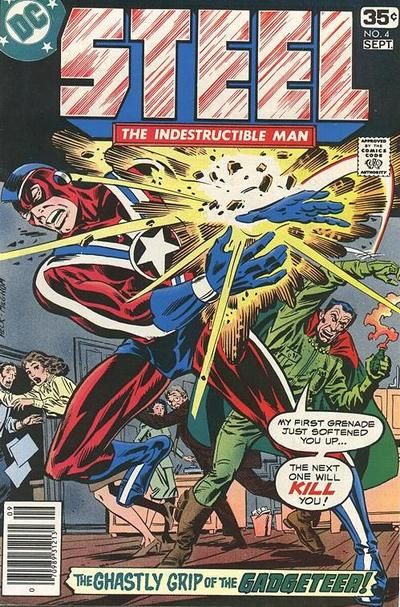 Steel, the Indestructible Man #4 Comic