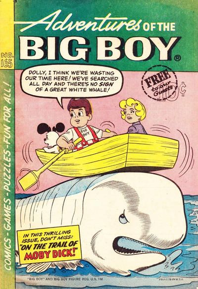 Adventures of Big Boy #165 Comic